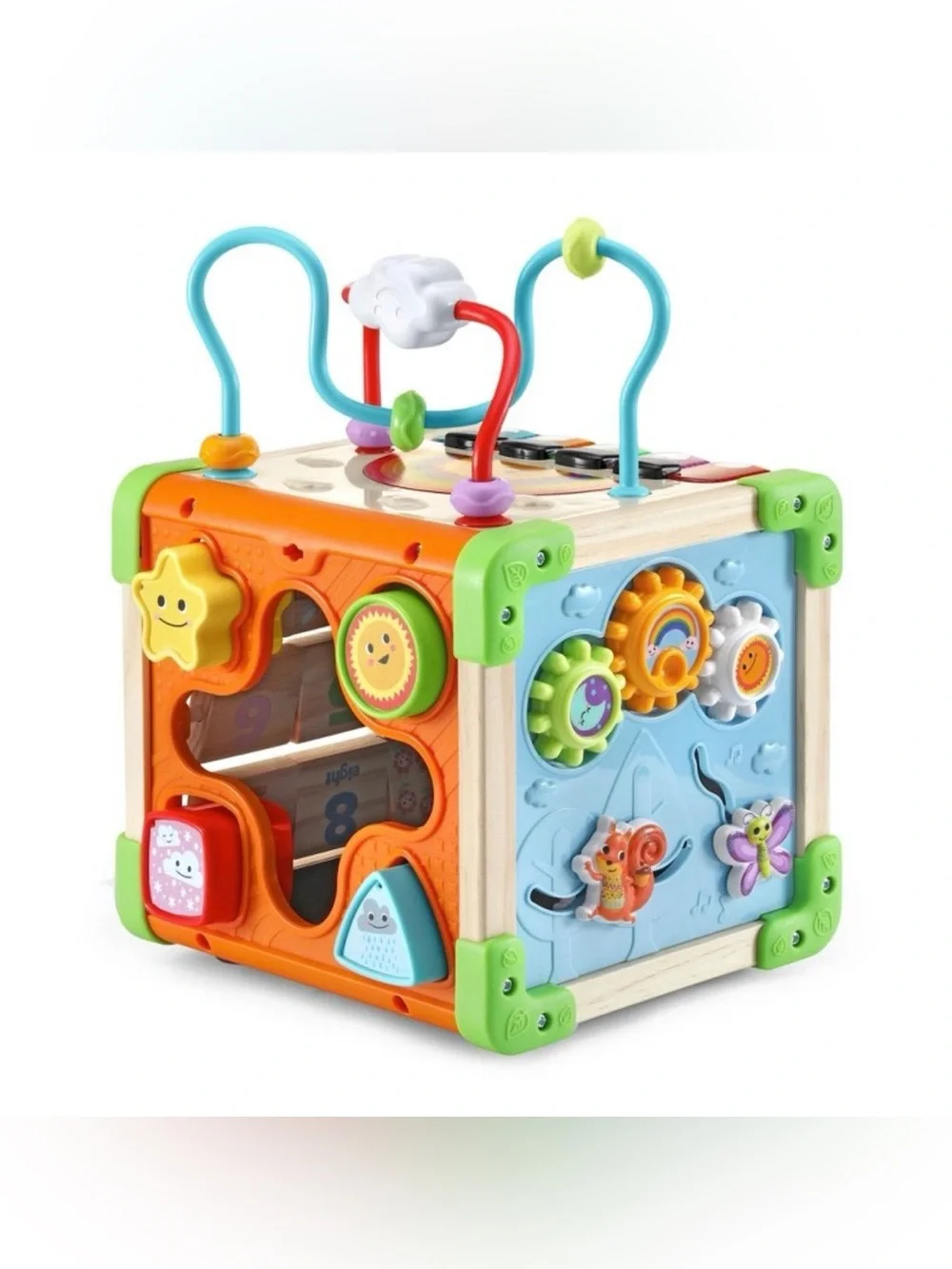 LeapFrog Touch & Learn Wooden Activity Cube